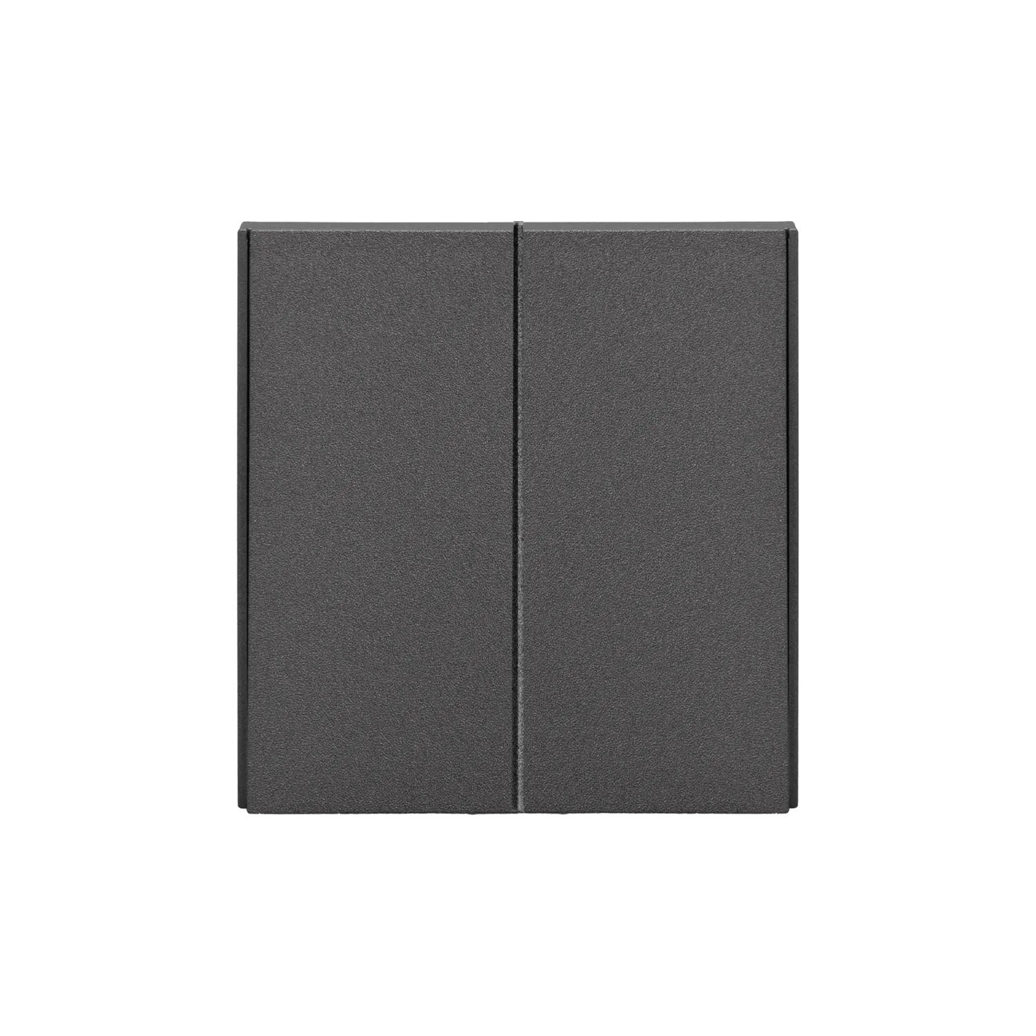 Выключатель STRONG 2 кл проходной (переключатель) 10А с/у графит KRANZ