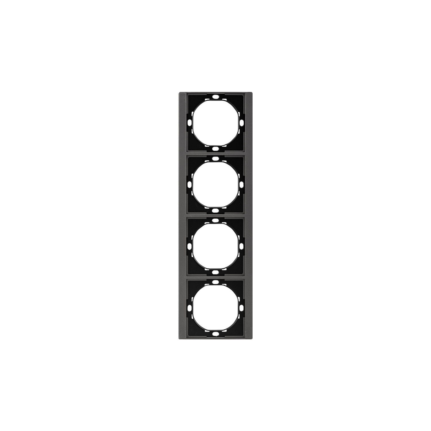 Рамка 4-постовая, графит