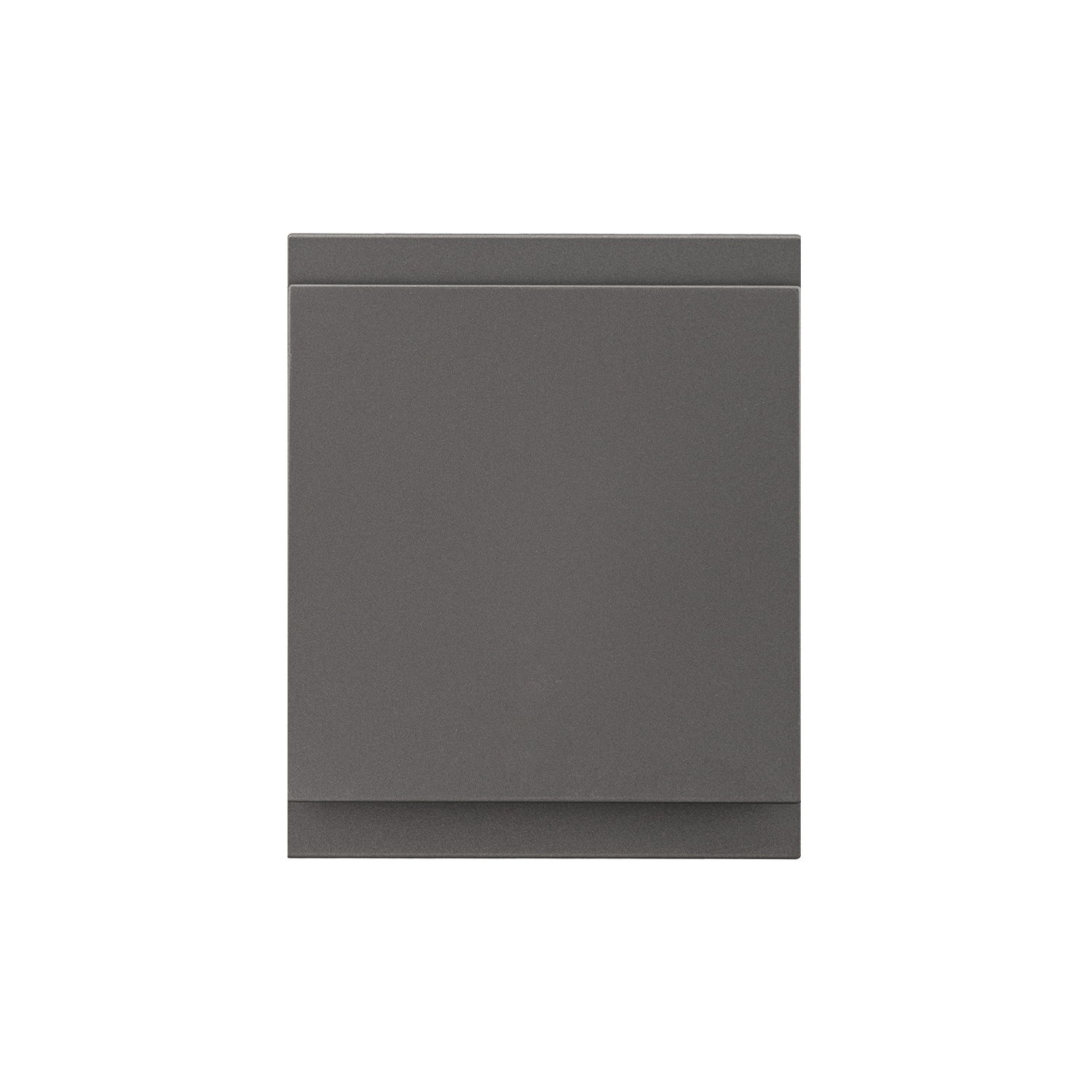 Выключатель возвратный 10А, 1 клавиша, графит