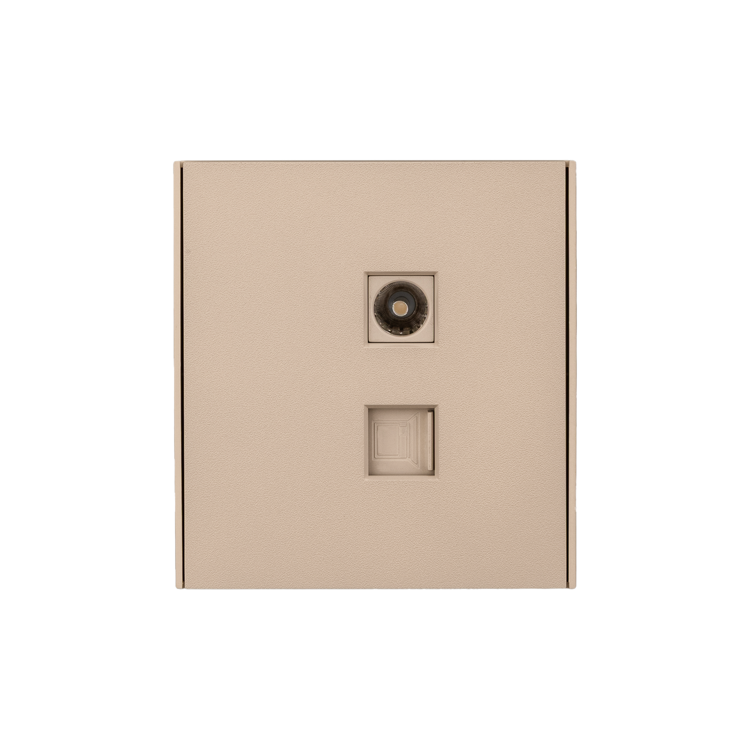 Розетка компьютерная RJ45 Категория 6 + TV, шелк